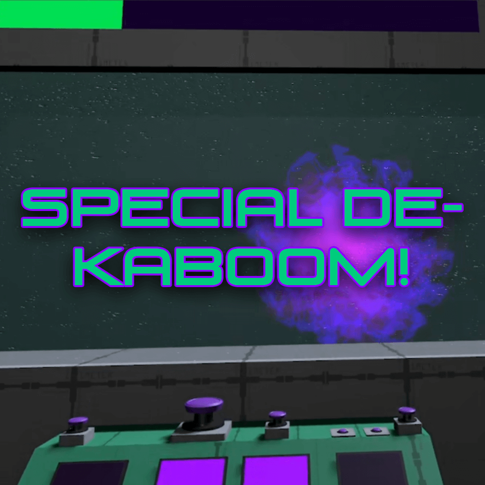 Prototype Logo for Special deKaboom! VR 2023 jam game